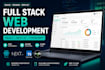 develop a modern full stack website