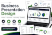 design professional business presentation slides