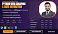 do expert python web scraping and data extraction