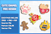 design custom cute bulk kawaii enamel pin design