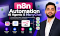 build n8n workflow, ai automation, manychat dm automation