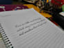write neat, cursive any kind of hand writing