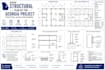 design structural plan set for georgia project structural calculation drawing