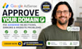 approve your domain with google adsense fix website adsense rejections, problems