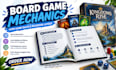 design board game mechanics, card game rules and rulebook layout