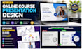 design engaging online course presentations, elearning and powerpoint slides