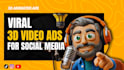 create custom animated video ads and viral reels