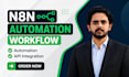 build n8n ai agent, n8n automation, n8n workflow, or ai workflow automation