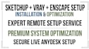 install and setup sketchup vray and enscape