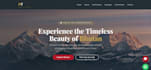create a travel agency website