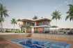 do landscape design, garden, patio, pool and 3d rendering