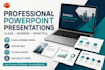create a professional powerpoint presentation