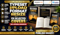 typeset upload format resize fix rejected covers for amazon KDP ingramspark lulu