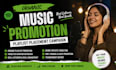 run an organic music promotion campaign for playlist placement