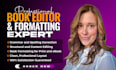 book editing and formatting, christian book and developmental editor