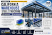 design california warehouse steel structure solar system load calculations