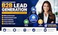 do b2b lead generation, targeted linkedin leads and email list building