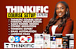 build thinkific course website, course upload, thinkific course migration