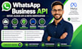 set up whatsapp business API cloud API and meta business verification