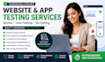 test review android app testing game website testing ios app review qa testing