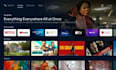 custom tv dish with panel admin, streaming