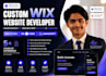 create custom wix website using velo code and js