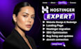 design hostinger website redesign hostinger seo bluehost openclaw hostinger SMTP