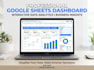 create google sheets dashboards