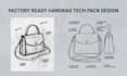 design a factory ready handbag tech pack and bag cad specification sheet
