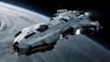 do sci fi 3d spaceship animation, aerospace, 3d spacecraft model, aircraft