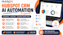 setup hubspot CRM automation and lead nurturing workflows, crm pipeline setup