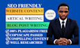 write blog post writing, article writing and content writing