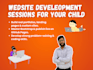 teach your child web dev with HTML, CSS, and bootstrap
