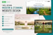 create a modern website UI UX design