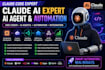 claude code expert, claude expert ai agent, vibe coder expert claude, automation