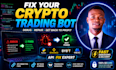 fix, debug and repair your python crypto trading bot API binance bybit mexc