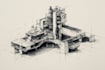 draw detailed illustrations in ink style