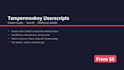 create a custom tampermonkey userscript for any website