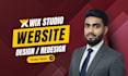 do wix website design or redesign, wix landing page using wix studio