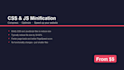 minify and compress your CSS and javascript files