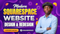 design squarespace website website development squarespace design