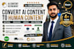 rewrite and humanize ai generated content