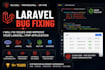 fix and improve your laravel PHP web application