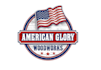 create american patriotic logo sign design