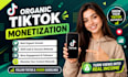 do complete tiktok monetization in creator rewards program