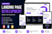 create a responsive landing page