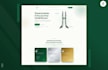 design a modern landing page UX UI in figma
