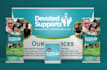 do roll up , retractable, pull up, , trade show banner design