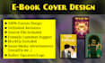 create custom ebook and book cover design