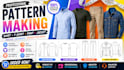 create jacket, hoodie, bomber, denim sewing pattern